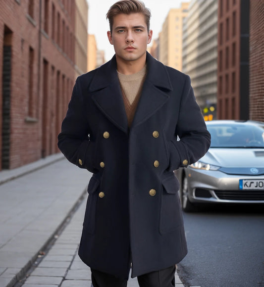 2024 new British style men's coat