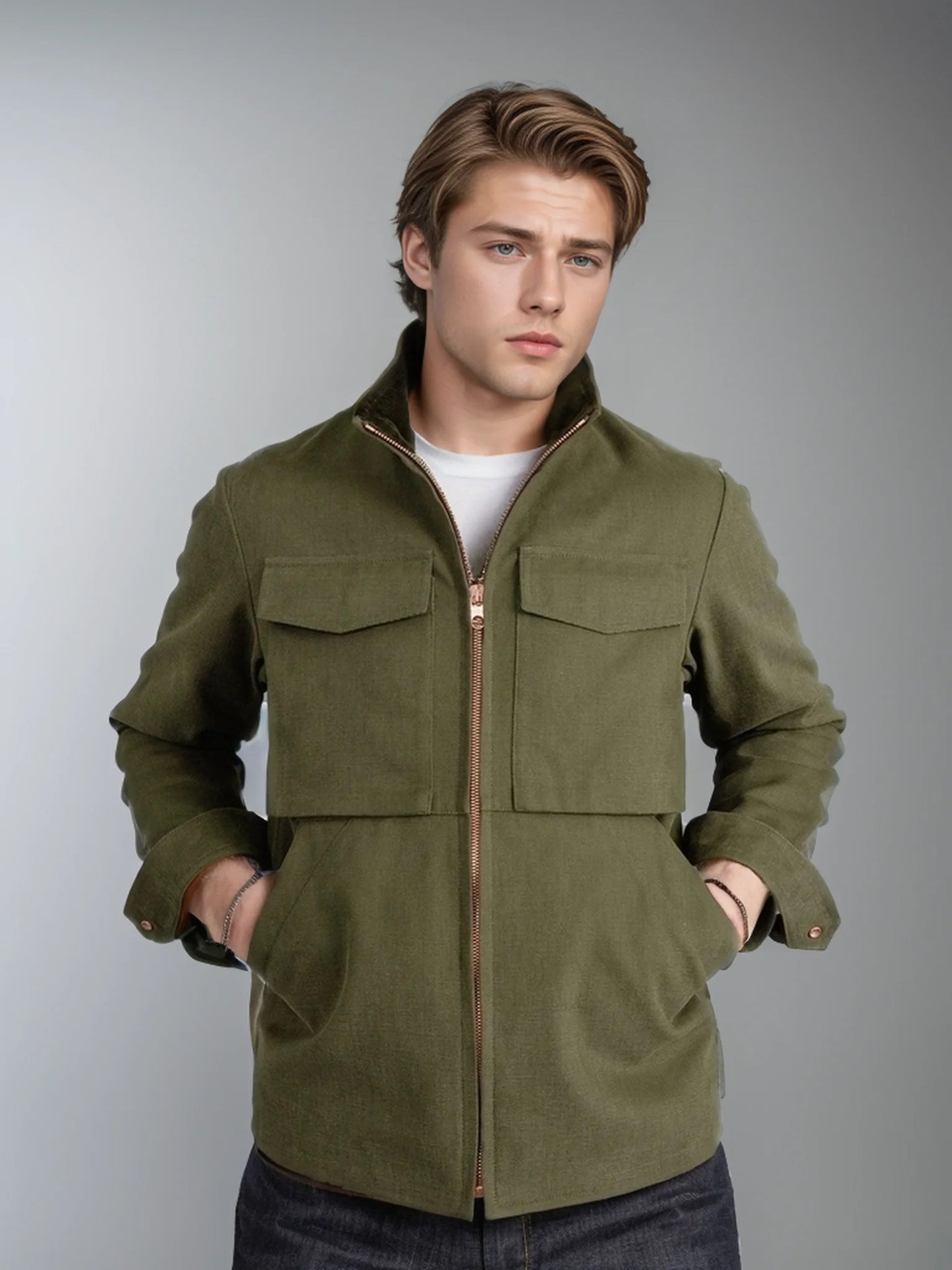 2024 men's top jacket British style